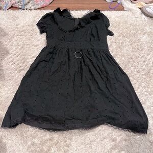 Tripp NYC Black Lace eye lit dress. Size s